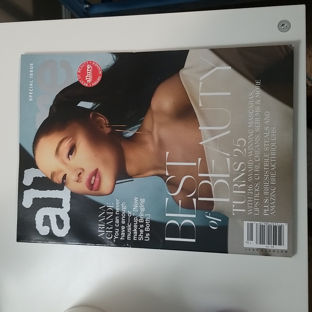 Allure Ariana Grande October 2021 issue